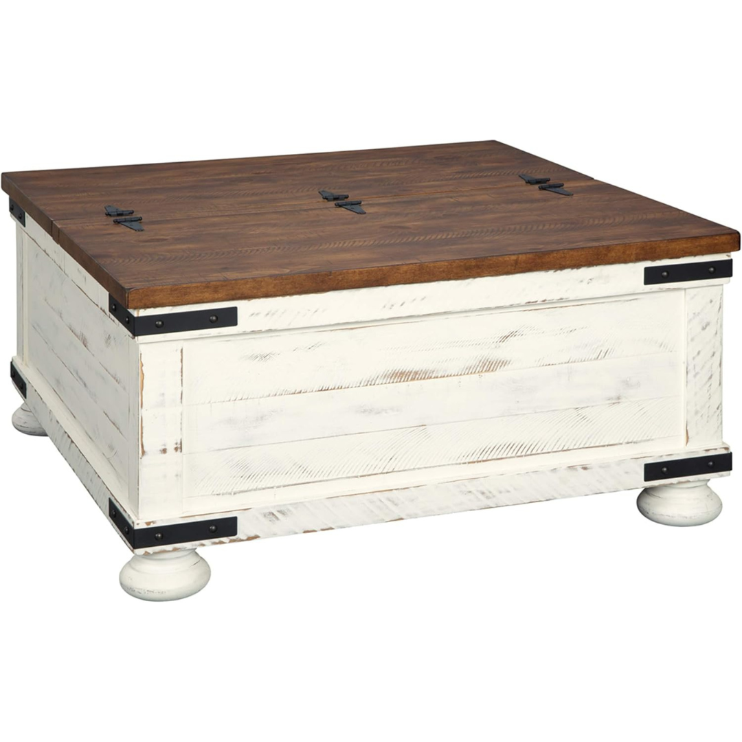 Signature Design by Ashley Wystfield Square Storage Coffee Table