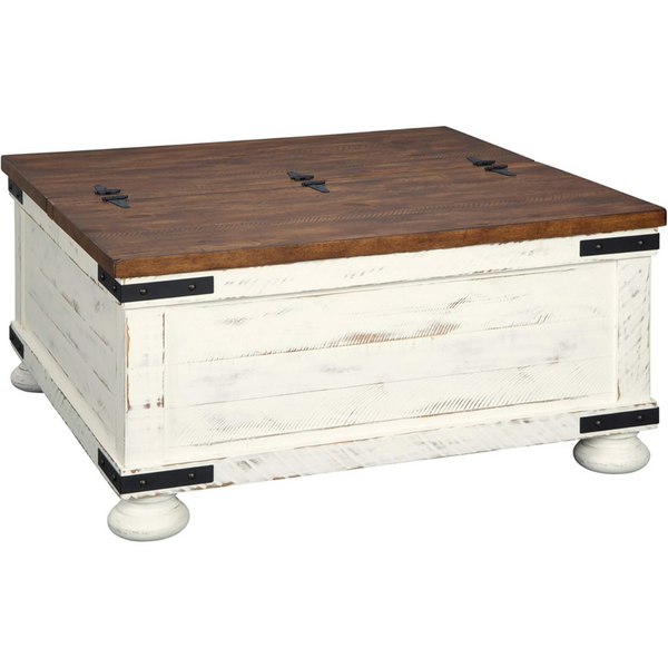 Signature Design by Ashley Wystfield Square Storage Coffee Table