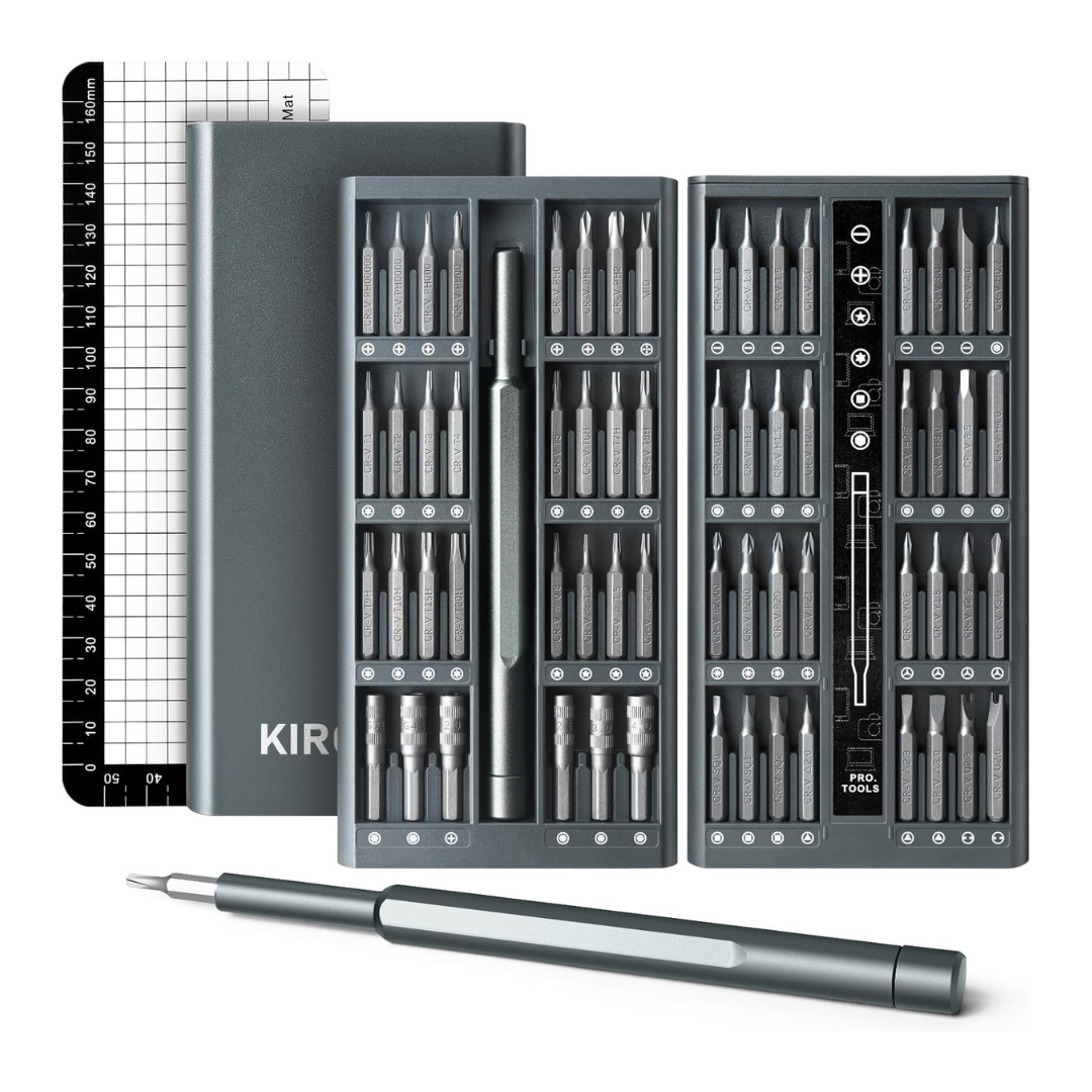 Kirogily 64-In-1 Small Precision Screwdriver Set