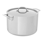 Viking 3-Ply Stainless Steel 12-Quart Stock Pot With Metal Lid