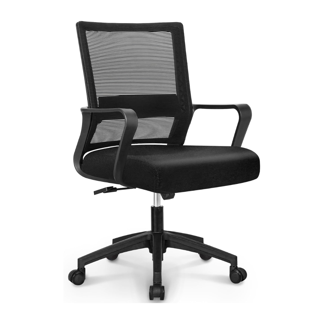 NEO Adjustable Height Armrest Office Chair With Lumbar Support