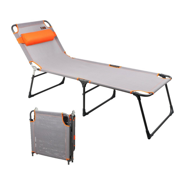 Portal Adjustable Folding 4-Position Recliner Portable Cot