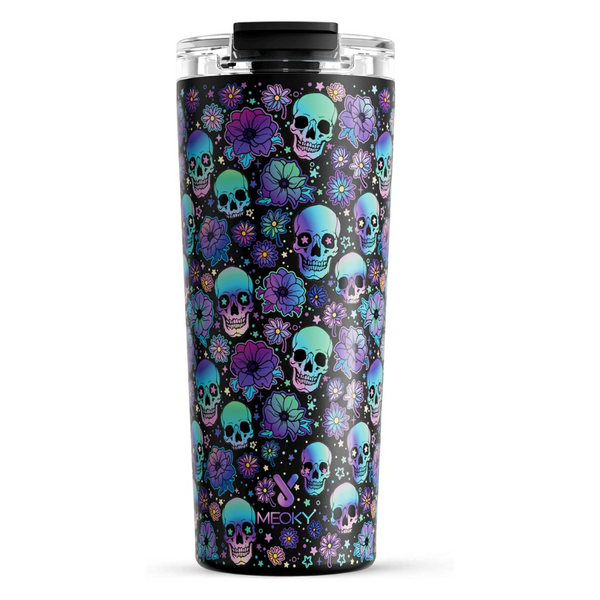 Meoky 24 Oz Halloween Stainless Steel Insulated Coffee Mug With Lid