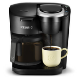 Keurig K-Duo Essentials Black Single-Serve K-Cup Pod Coffee Maker