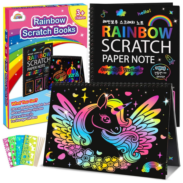 ZMLM Scratch Paper Art 2 Pack