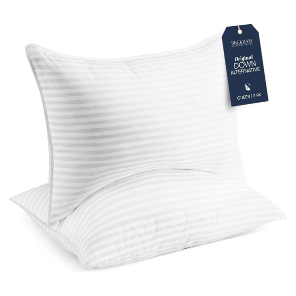 Beckham Hotel Collection Original Down Alternative Set Of 2 Bed Pillows, Queen