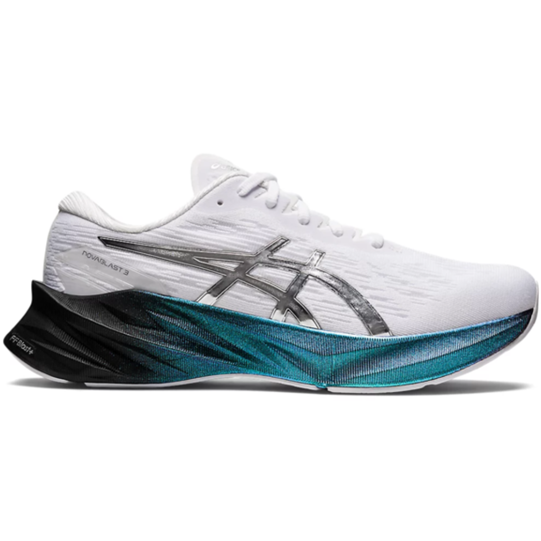 Asics Novablast 3 Men's Shoes (Platinum White/Pure Silver)