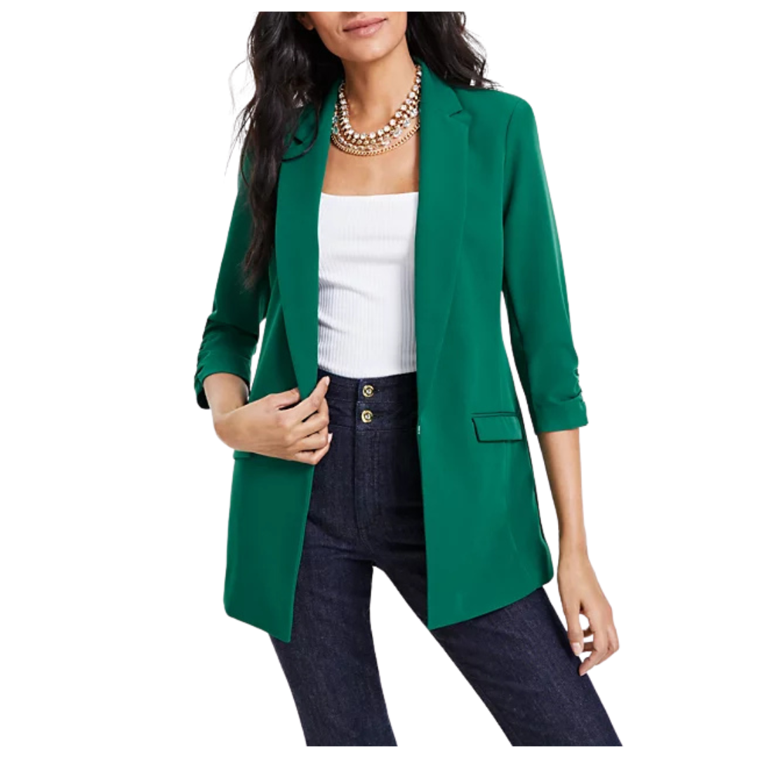 I.N.C. International Concepts Women's Menswear Blazer