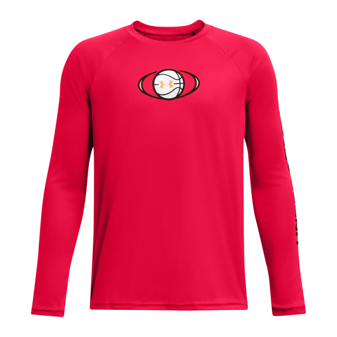 Under Armour Boys' Velocity Basketball Long Sleeve T-Shirt (Various)