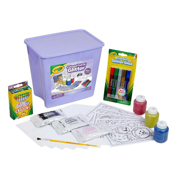 Crayola Glitter Arts And Crafts Kit