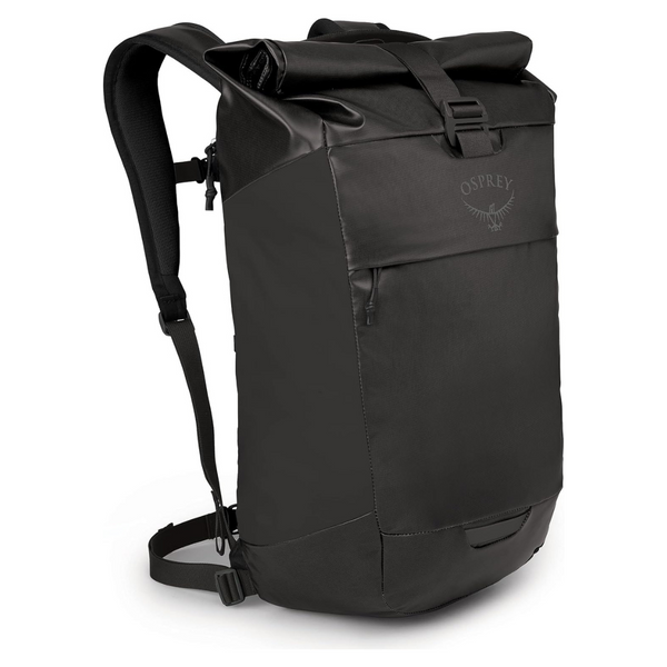 Osprey Transporter Roll Top Laptop Backpack (Black)