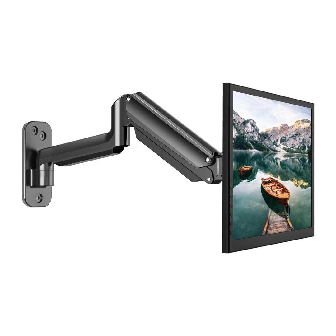 HUANUO Single Monitor Wall Mount For 13 To 32 Inch Computer Screen