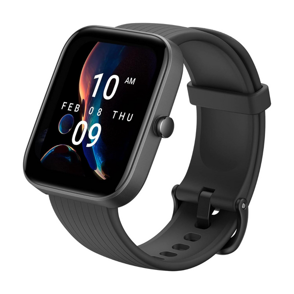 Amazfit Bip 3 Pro GPS 1.69" Blood Oxygen Heart Rate Smartwatch [Renewed]