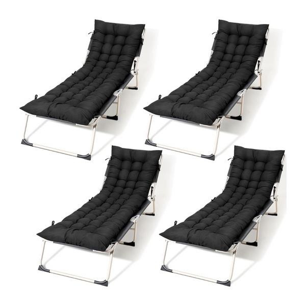 4-Piece Vercraft Chaise Lounge Chair Cushion