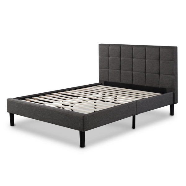 Zinus Lottie 43" Upholstered Platform Bed Frame (Queen)