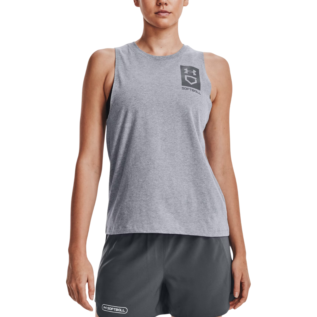 Under Armour Women's Softball Box Logo Tank (Various)