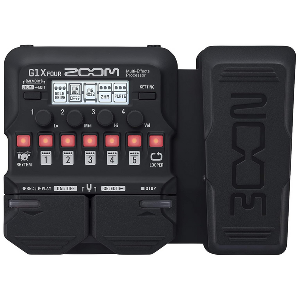 Zoom Guitar Multi-Effects Processor with Expression Pedal