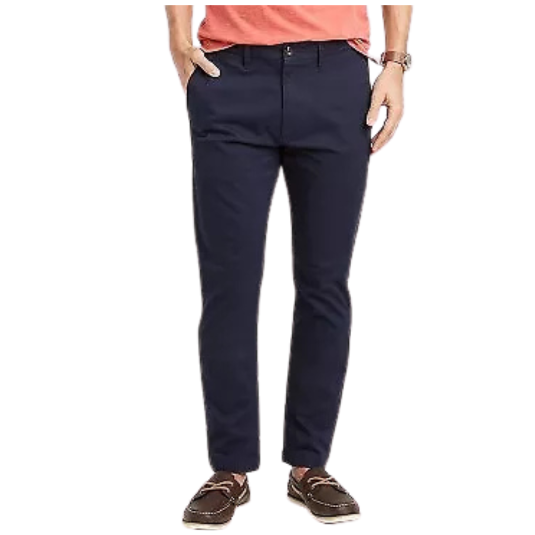 Goodfellow & Co Men's Every Wear Slim Fit Chino Pants (Blue)