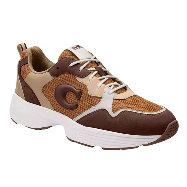 Coach Outlet Men's Strider Sneaker (Dark Saddle)