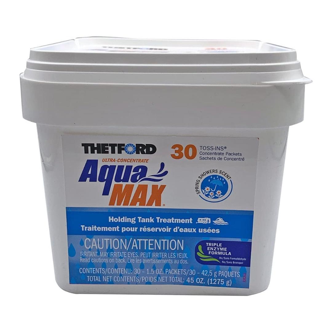 30-Count Thetford Aquamax Spring Shower Sewer Chemicals/ Cleaner