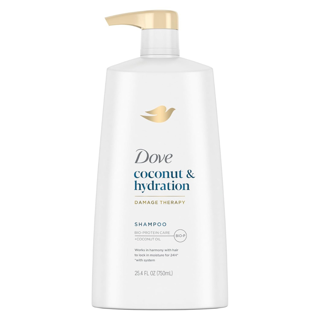 2-Count 25.4-Oz Dove Ultra Care Coconut & Hydration Shampoo