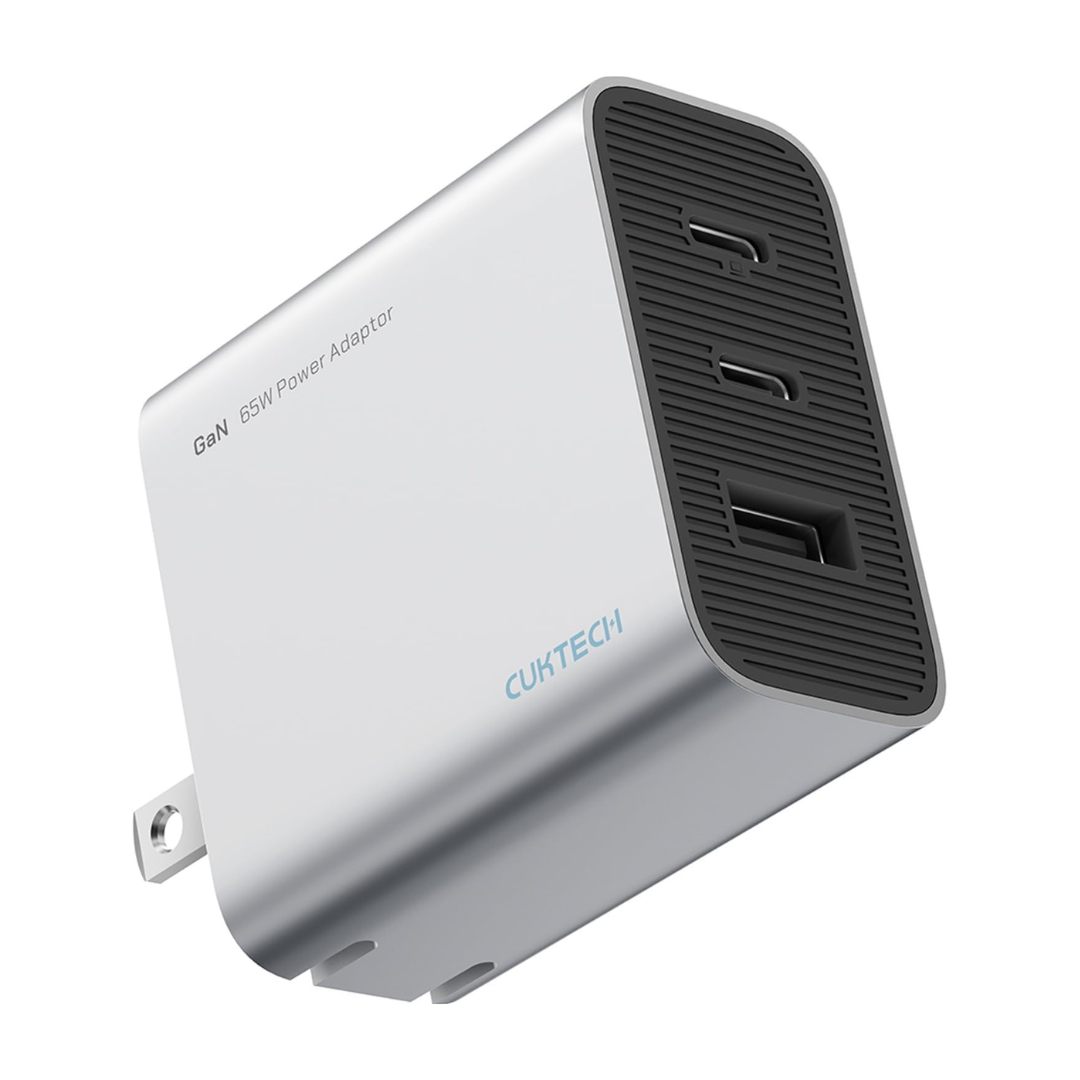 Cuktech 65W PPS 3-Port USB C Fast Charger