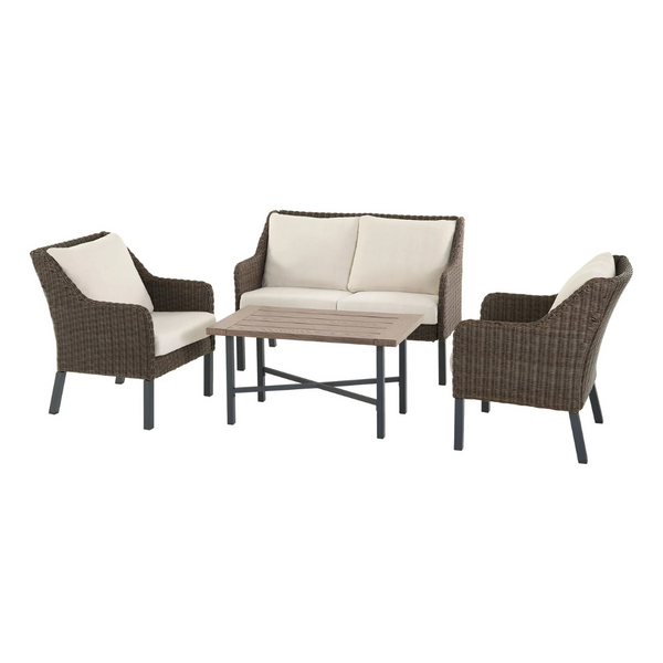 4-Piece Mainstays Henderson Outdoor Conversation Set