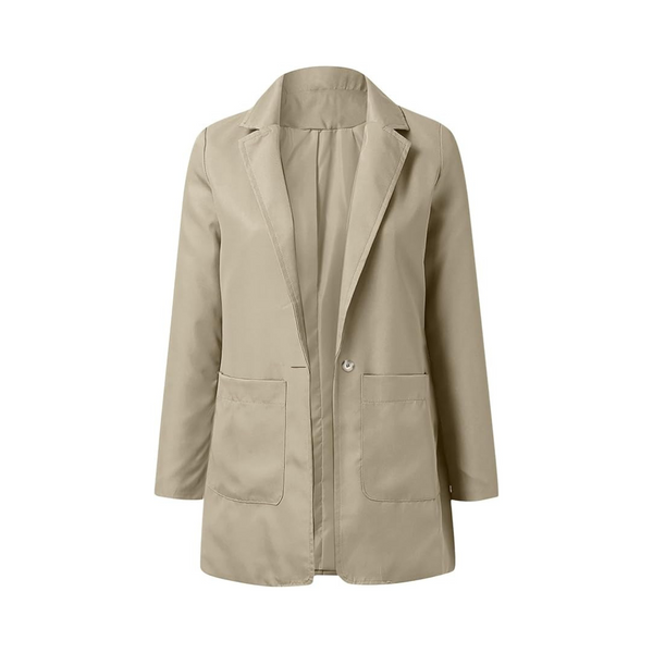 Women's Lightweight Lapel Open Front Cardigan Blazer (Various Colors & Sizes)