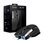 EVGA X17 Ergonomic Wired LED Optical Gaming Mouse