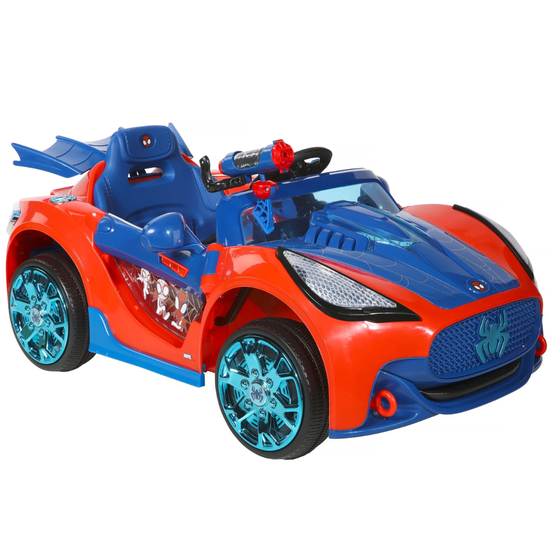 Spider-Man 6V Super Car Ride-On with Lights And Sounds