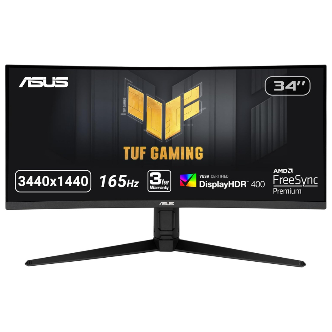 Asus TUF VG34VQL1B 34" Curved WQHD Gaming Monitor