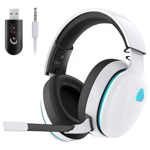 Gtheos 2.4GHz Bluetooth 5.2 Gaming Headset