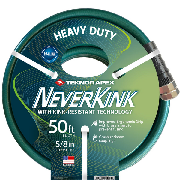 Teknor Never Kink 5/8" x 50' Heavy Duty Ultra Flex Hose