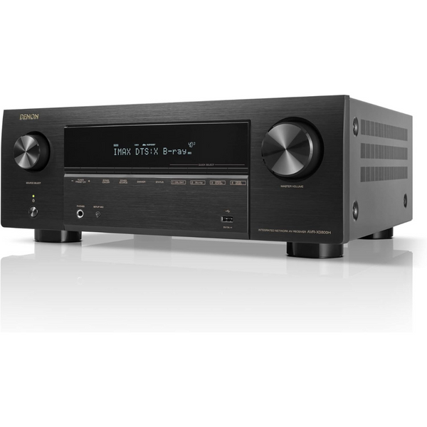 Denon AVR-X3800H 105W 9.4-Channel 8K Network AV Receiver