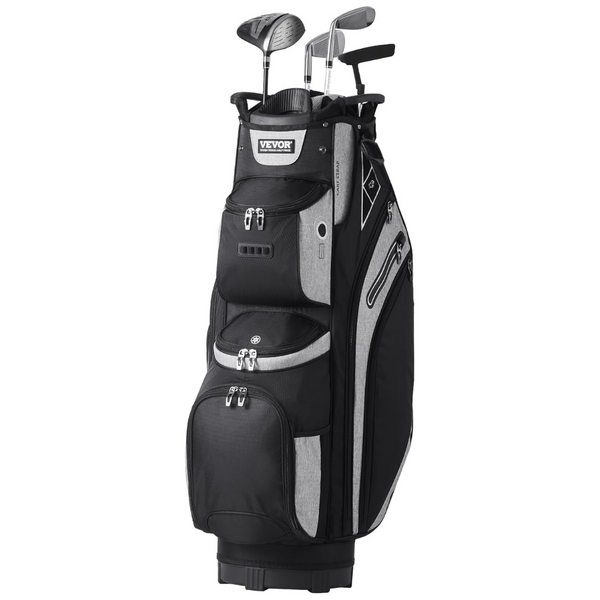 VEVOR Golf Cart Bag with 14 Way Organizer Divider Top