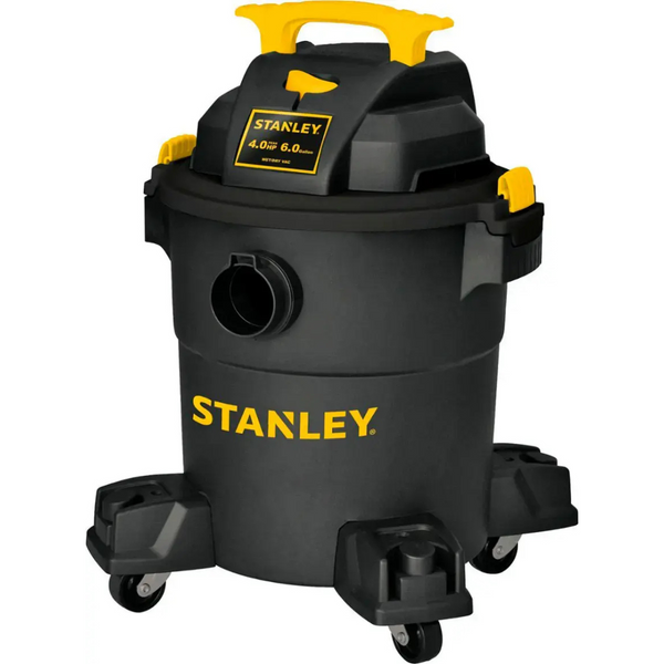 6-Gallon Stanley Wet/Dry Vacuum Shop Vacuum (Black)