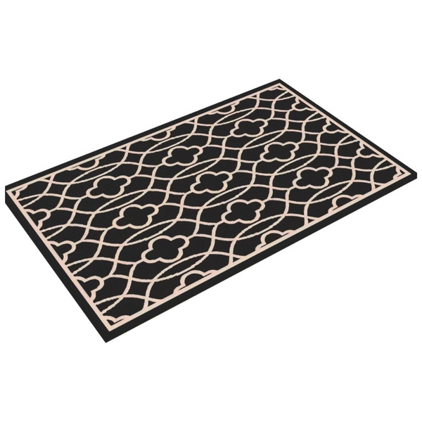 Portable 5 x 8ft Plastic Straw Reversible Outdoor Rugs