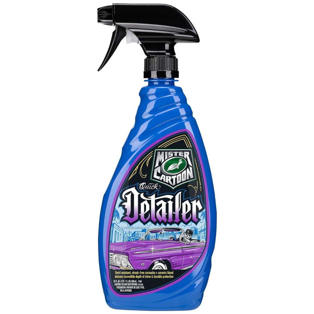 Turtle Wax X Mister Cartoon Quick Detailer Spray (23 oz, 54254)