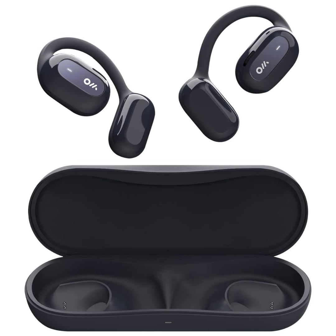 Oladance OWS1 Wireless Bluetooth 5.2 Open Ear Headphones w/ Carry Case