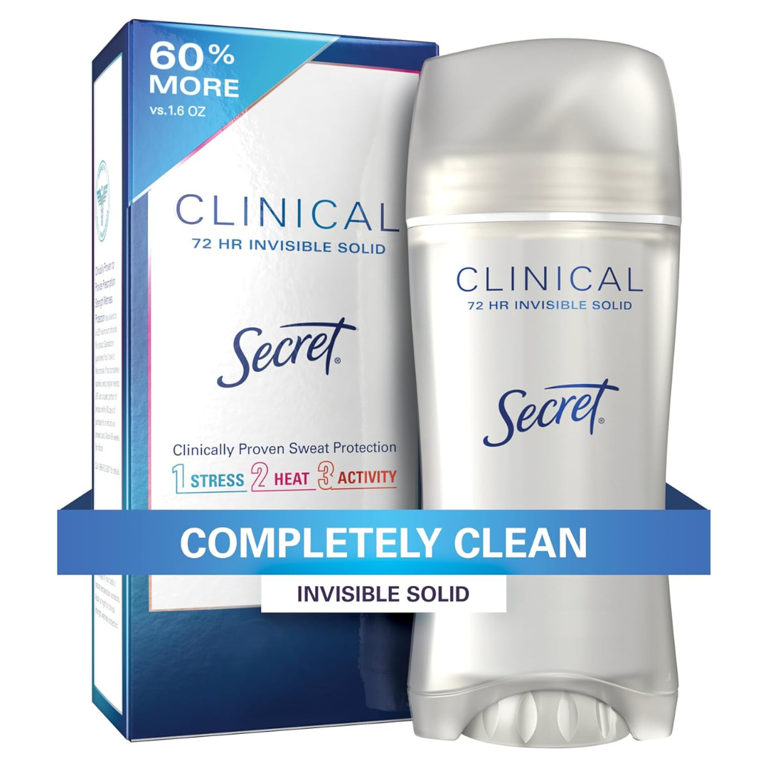 Secret Clinical Strength Antiperspirant And Deodorant