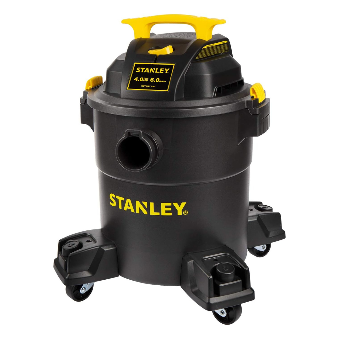 6-Gallon Stanley SL18116P Wet/Dry Shop Vacuum (Black)