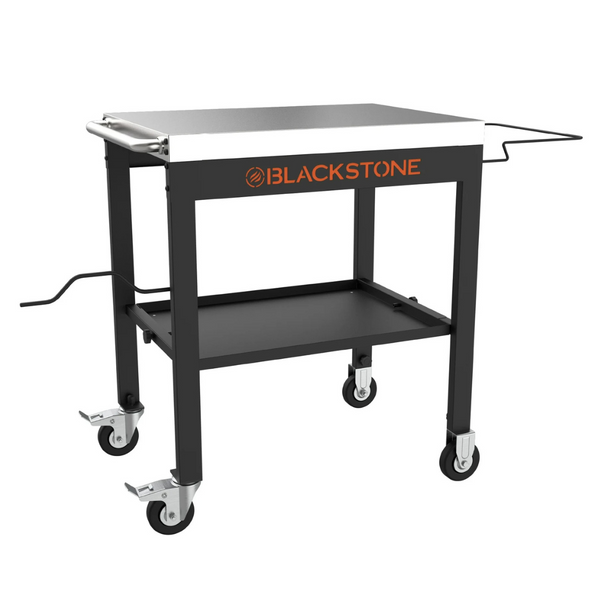 Blackstone 28" Portable Steel Prep Cart With Stainless Steel Top