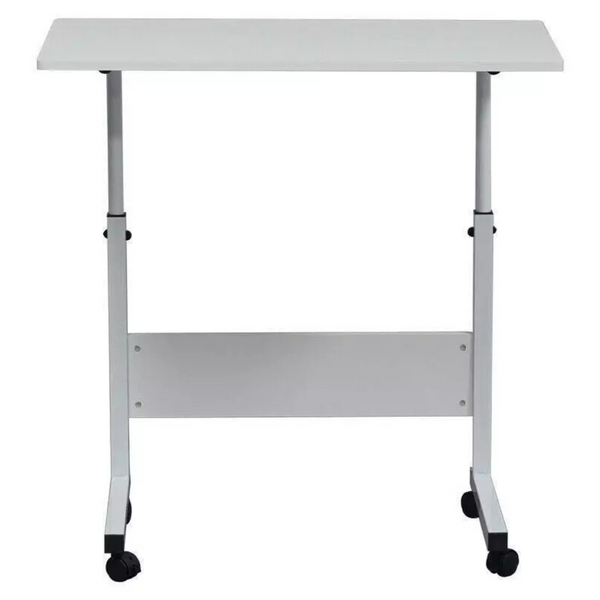 FCH Height Adjustable Rolling Laptop Desk Cart