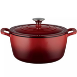 Food Network 5 Quart Enameled Cast-Iron Dutch Oven (Various Colors)