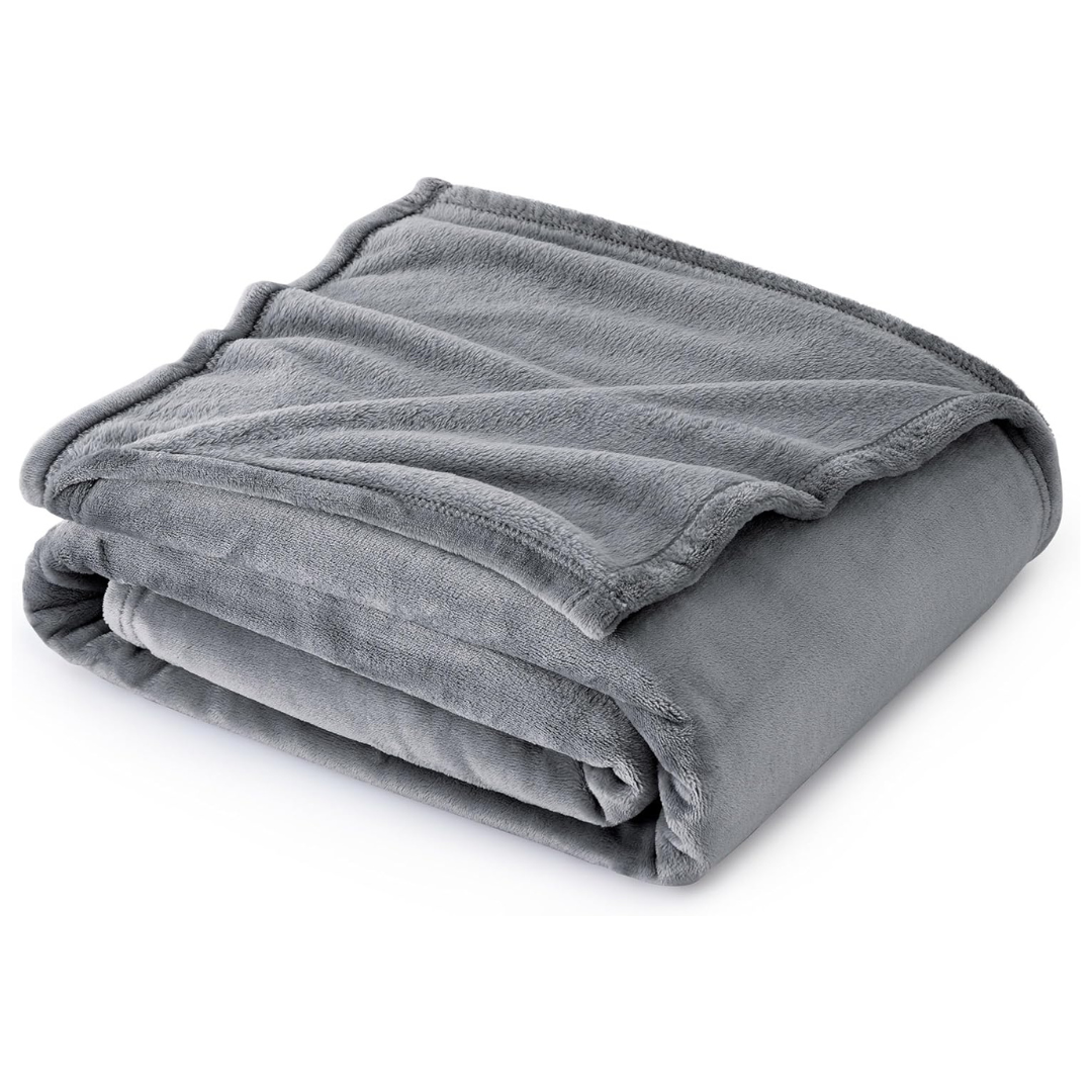 Bedsure 50" x 60" Lightweight Super Soft Cozy Luxury Fleece Throw Blanket