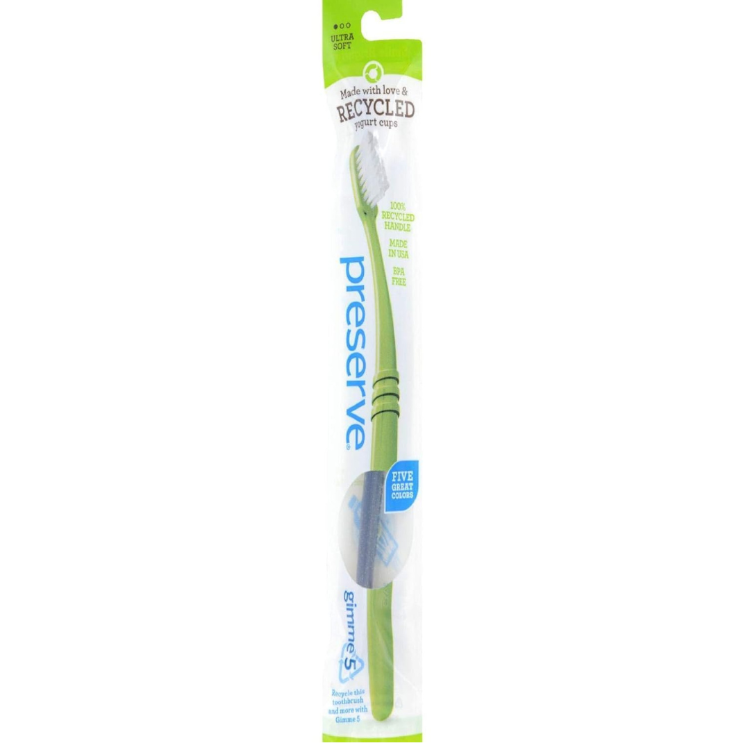 Preserve Adult Ultra Soft Toothbrush with Mailer (Assorted Colors)