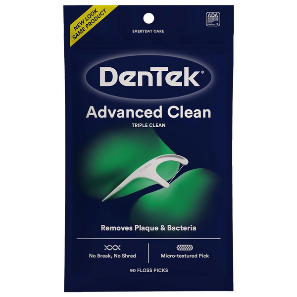 90-Count DenTek Advanced Triple Clean Floss Picks