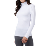 32 Degrees Women's Soft Rib Turtleneck T-shirts