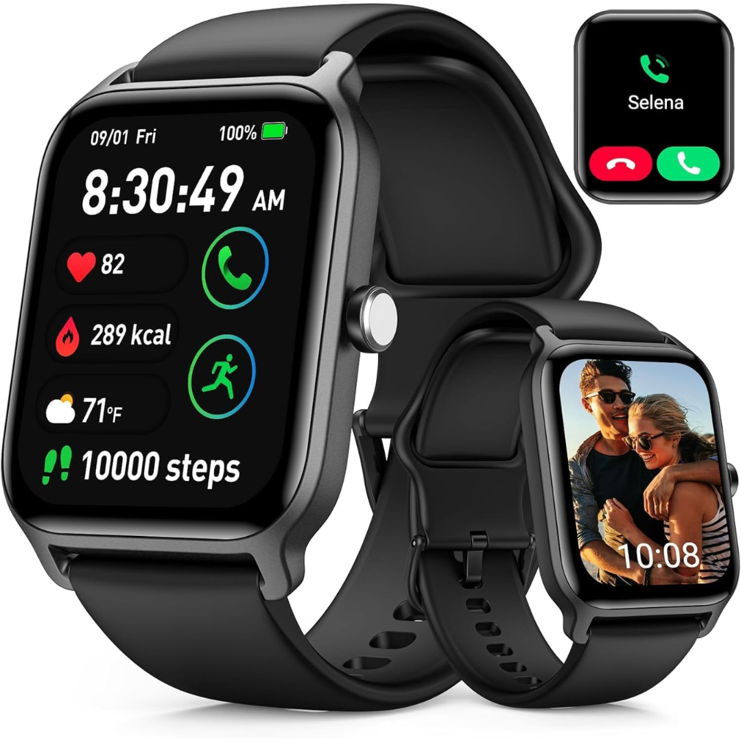 iOS Android Phones Compatible Waterproof Smart Watches