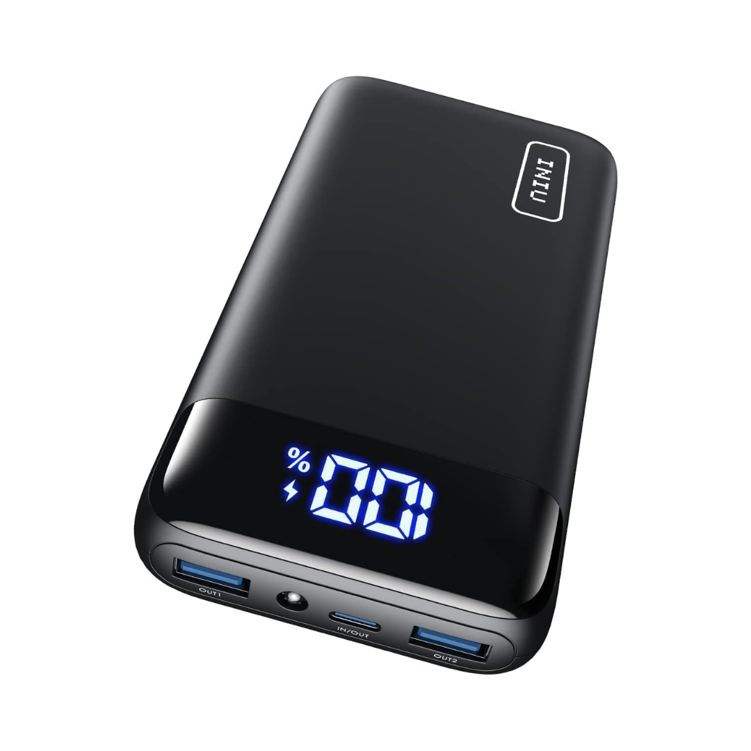 INIU BI-B5 20000mAh 3-Port USB-C & USB-A Portable Power Bank